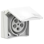 Gniazdo zabudowane seria DESIGN IP44 gniazdo tablicowe 32A 3P+Z+N 400V