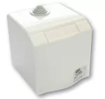 Gniazdo zabudowane seria DESIGN IP44 gniazdo nadtynkowe przelotowe w układzie domowym 16A 2P+Z 230V