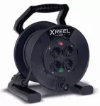 Przedłużacz zwijany jednofazowy typ „XREEL” - wyjście 4xGS Z TER. 20 mb H03VV-F 3x1,5 (OMY) wtyczka zalewana 16A IP20