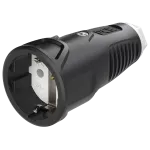 Gniazdo przenośne SCHUKO gumowe 16A 2P+Z 230V IP20, BIAŁE