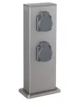 Słupek srebrny aluminiowy MOSER 2GS VARIO 3/3