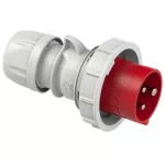 Wtyczka przenośna SHARK 16A 2P+Z 400V 50/60Hz 9H IP67 styki niklowane
