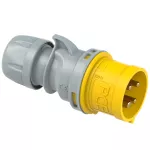 Wtyczka przenośna bezśrubowa TURBO SHARK 16A 3P+Z 110V 50/60Hz 4H IP44