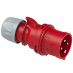 Wtyczka przenośna SHARK 32A 3P+Z 400V 50/60Hz 6h IP44, styki niklowane