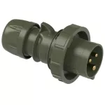 Wtyczka przenośna wojskowa 32A 2P+Z 230V 50/60Hz 6H IP67