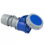 Gniazdo przenośne TURBO SHARK 16A 2P+Z 230V 50/60Hz 6H IP67, styki niklowane