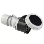 Gniazdo przenośne SHARK 16A 3P+Z 500V 50/60Hz 7H IP67, styki niklowane