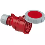 Gniazdo przenośne SHARK 16A 3P+Z+N 400V 50/60Hz 6H IP67, styki niklowane