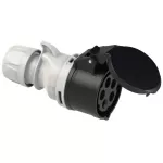 Gniazdo przenośne SHARK 32A 3P+Z+N 500V 50/60Hz 7H IP44, styki niklowane