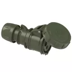 Gniazdo przenośne SHARK wojskowe 16A 2P+Z 230V 50/60Hz 6H IP67