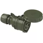 Gniazdo przenośne SHARK wojskowe 16A 3P+Z+N 400V 50/60Hz 6H IP67
