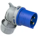 Wtyczka przenośna kątowa TWIST TT 16A 230V 2P+Z bezśrubowa