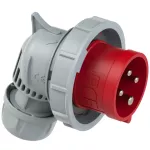 Wtyczka przenośna kątowa TWIST TURBO 16A 3P+Z 400V 50/60Hz 6h IP67, styki niklowane