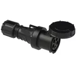 Gniazdo przenośne POWER TWIST 63A 3P+Z+N 400V 50/60Hz 6H IP66/67, seria MIDNIGHT