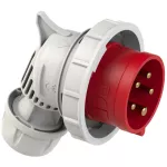 Wtyczka przenośna kątowa 32A 3P+Z+N 400V 50/60Hz 6h IP67
