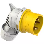 Wtyczka przenośna kątowa 32A 3P+Z+N 110V 50/60Hz 4h IP44