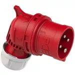 Wtyczka kątowa ze zwrotnicą faz 16A 3P+Z 400V 50/60Hz 6h IP44