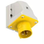 Wtyczka odbiornikowa 16A 2P+Z 110V 50/60Hz 4h IP44