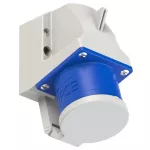 Wtyczka odbiornikowa z klapką 32A 3P+Z+N 230V 50/60Hz 9h IP44