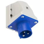 Wtyczka odbiornikowa 16A 2P+Z 230V 50/60Hz 6h IP44, styki niklowane