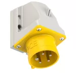 Wtyczka odbiornikowa 16A 3P+Z+N 110V 50/60Hz 4h IP44, styki niklowane
