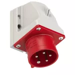 Wtyczka odbiornikowa 16A 3P+Z+N 400V 50/60Hz 6h IP44, styki niklowane