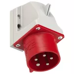 Wtyczka odbiornikowa 32A 3P+Z+N 400V 50/60Hz 6h IP44, styki niklowane