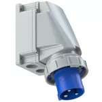 Wtyczka odbiornikowa POWER TWIST 63A 2P+Z 230V 50/60Hz 6h IP66/67