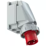 Wtyczka odbiornikowa POWER TWIST 63A 2P+Z 400V 50/60Hz 9h IP66/67