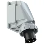 Wtyczka odbiornikowa POWER TWIST 63A 3P+Z 500V 50/60Hz 7h IP66/67