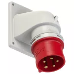 Wtyczka tablicowa kątowa TWIST 16A 3P+Z+N 400V 50/60Hz 6h IP44 (kołnierz 90X100, rozstaw śrub 77X85)