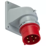 Wtyczka tablicowa kątowa TURBO TWIST 16A 3P+Z+N 400V 50/60Hz 6h IP44 (kołnierz 90X100, rozstaw śrub 77X85)
