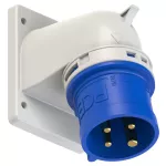 Wtyczka tablicowa kątowa TWIST 32A 3P+Z 230V 50/60Hz 9h IP44 (kołnierz 90X100, rozstaw śrub 77X85)