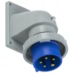 Wtyczka tablicowa kątowa TURBO TWIST 32A 3P+Z+N 230V 50/60Hz 9h IP67 (kołnierz 90X100, rozstaw śrub 77X85)