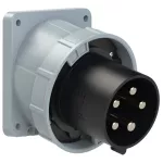 Wtyczka tablicowa skośna POWER TWIST 125A 3P+Z+N 500V 50/60Hz 7h IP66/67 (kołnierz 120X130; rozstaw śrub 100X108)