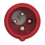 Wtyczka TWIST tablicowa kątowa ze zwrotnicą FAZ 32A 3P+Z 400V 50/60Hz 6h IP44