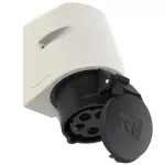 Gniazdo stałe 16A 3P+Z+N 500V 50/60Hz 7h IP44