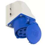 Gniazdo stałe obudowa mała 16A 3P+Z+N 230V 50/60Hz 9h IP44