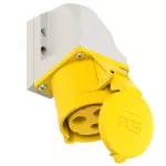 Gniazdo stałe obudowa mała 32A 2P+Z 110V 50/60Hz 4h IP44