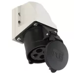 Gniazdo stałe 32A 3P+Z 500V 50/60Hz 7h IP44 124-7k