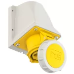 Gniazdo stałe 16A 2P+Z 110V 50/60Hz 4h IP67, styki niklowane
