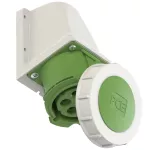 Gniazdo stałe 32A 3P+Z+N >50-500V 50/60Hz 10h IP67, styki niklowane