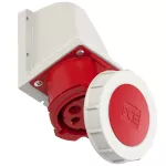 Gniazdo stałe 32A 3P+Z+N 400V 50/60Hz 10h IP67, styki niklowane