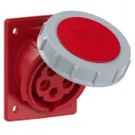 Gniazdo tablicowe skośne 16A 3P+Z+N 400V IP67 TURBO TWIST
