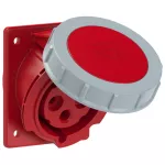 Gniazdo tablicowe skośne TURBO TWIST 32A 3P+Z 400V 50/60Hz 6h IP67 (kołnierz 80X97, rozstaw śrub 60X73)