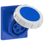 Gniazdo tablicowe skośne TWIST 16A 3P+Z+N 230V 50/60Hz 9h IP67 (kołnierz 92X100, rozstaw śrub 77X85)