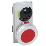 Gniazdo tablicowe z wyłącznikiem 32A 3P+Z+N 400V 50/60Hz 6h IP67