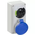 Gniazdo tablicowe z wyłącznikiem 32A 3P+Z 230V 50/60Hz 9h IP44