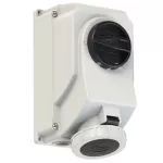 Gniazdo z wyłącznikiem-stałe przelotowe 32A 2P+Z 500V 50/60Hz 7h IP67