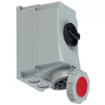 Gniazdo stałe z wyłącznikiem 63A 3P+Z 400V 50/60Hz 6h IP66/67 75342-6